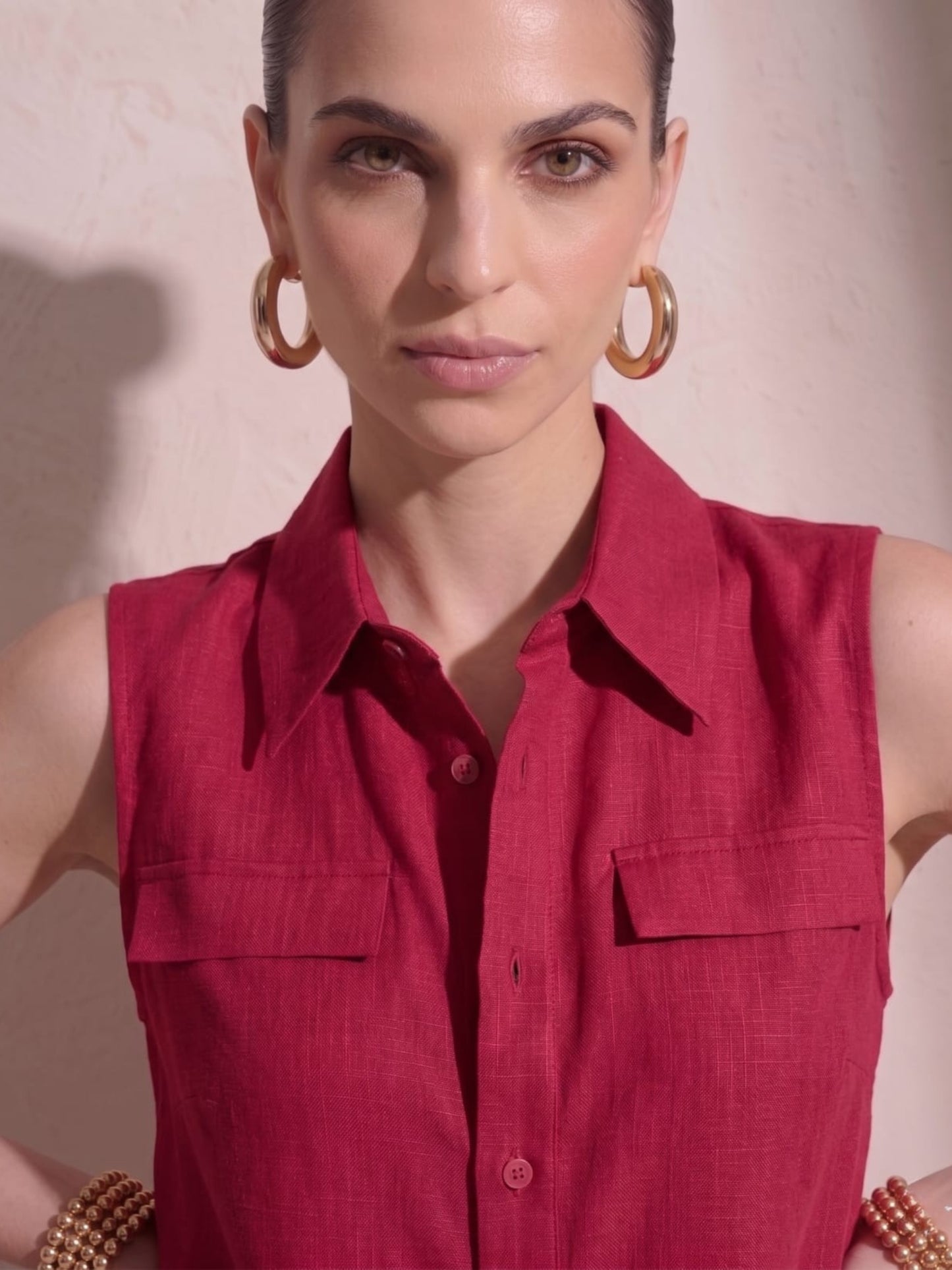 Red Shirt & Short Set