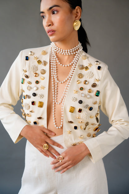 Short Embellished Jacket