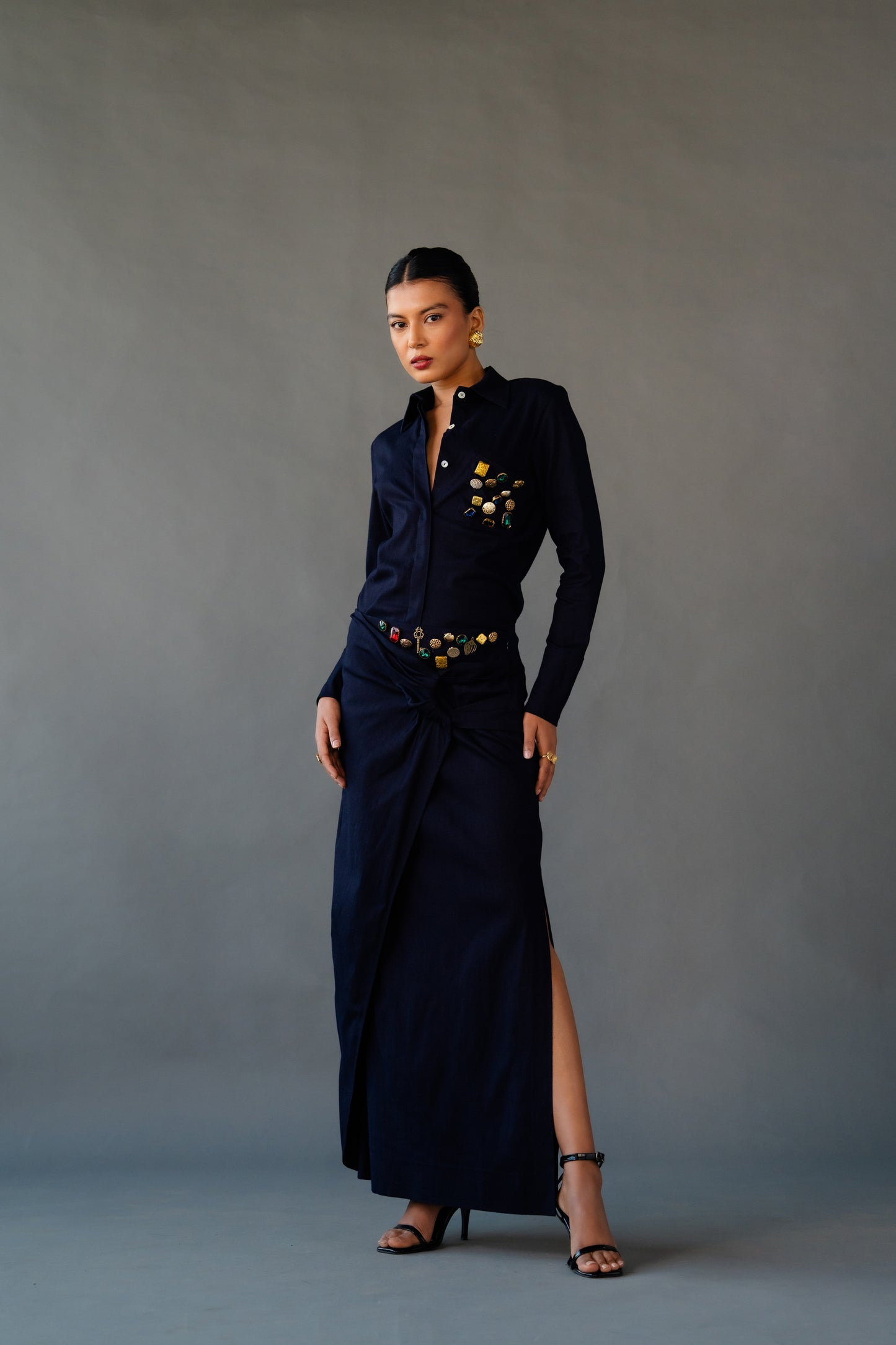 Ornate Shirt & Skirt