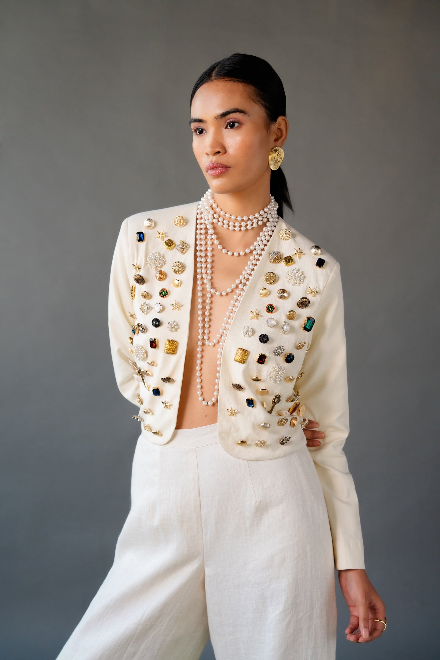 Short Embellished Jacket