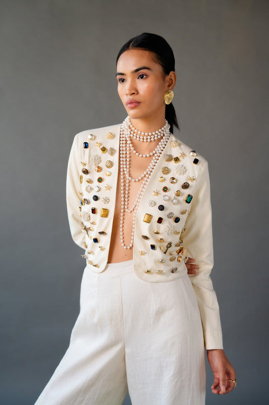 Short Embellished Jacket