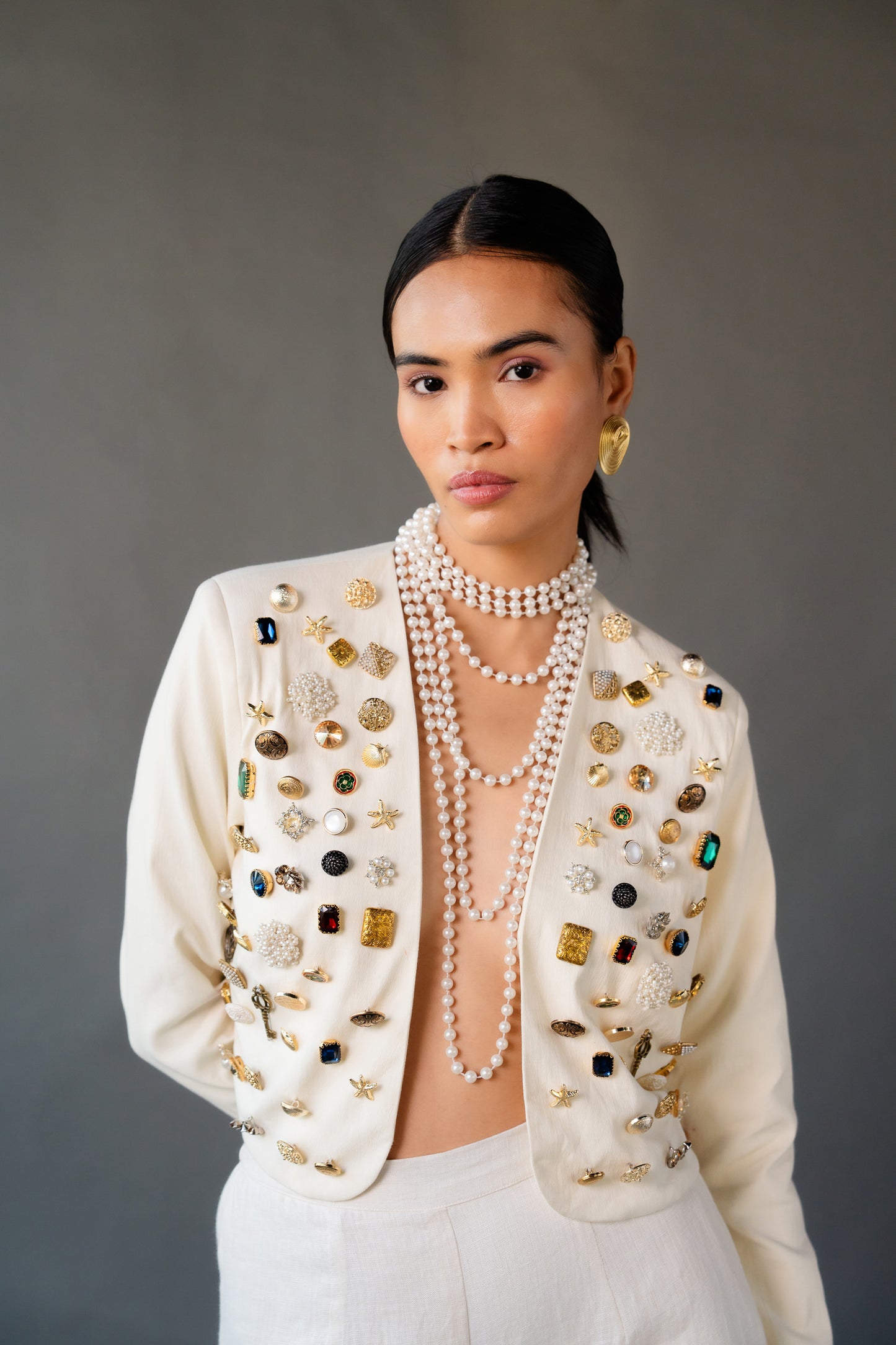 Short Embellished Jacket