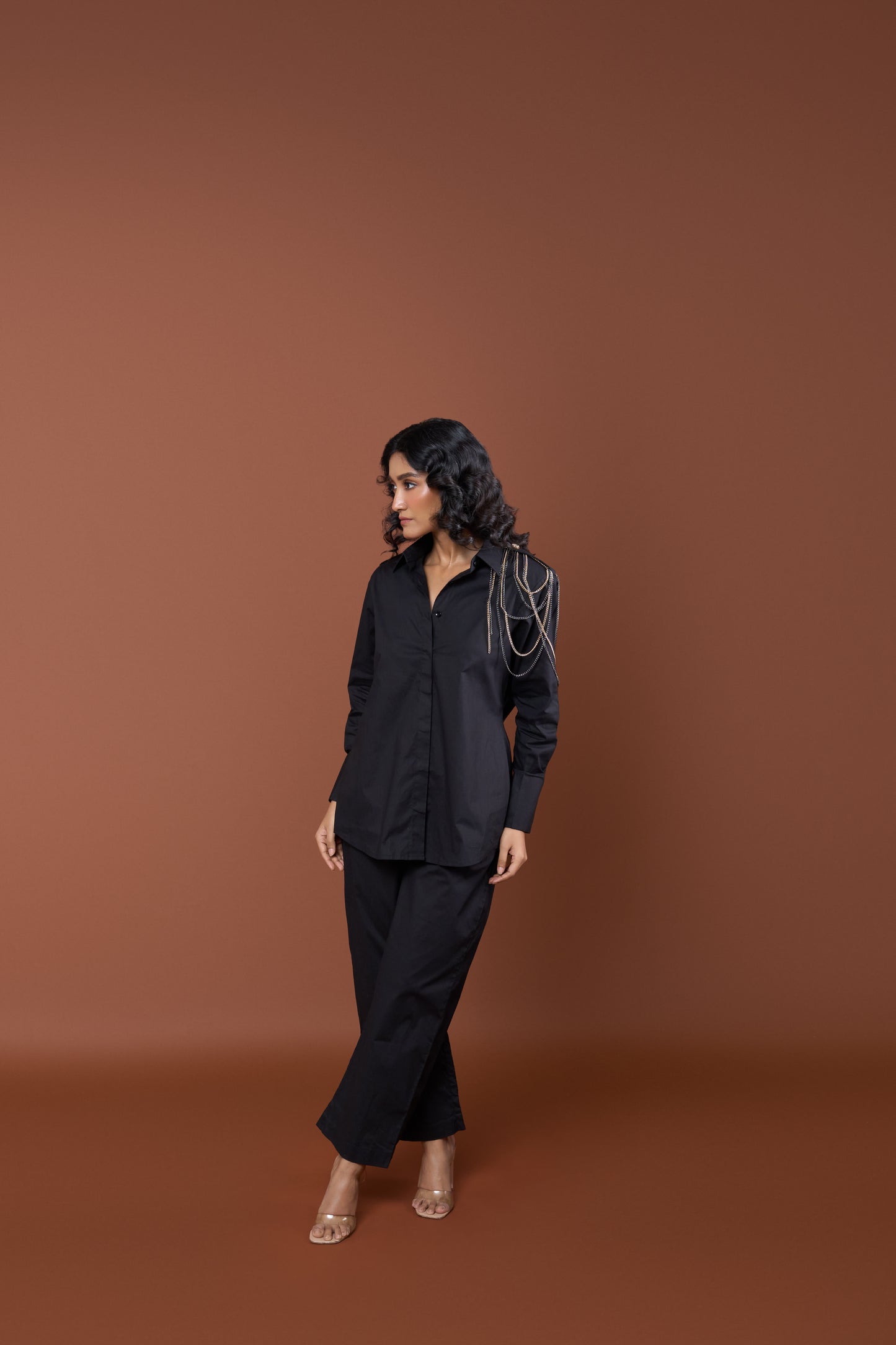 Oversized Black Co-ord set