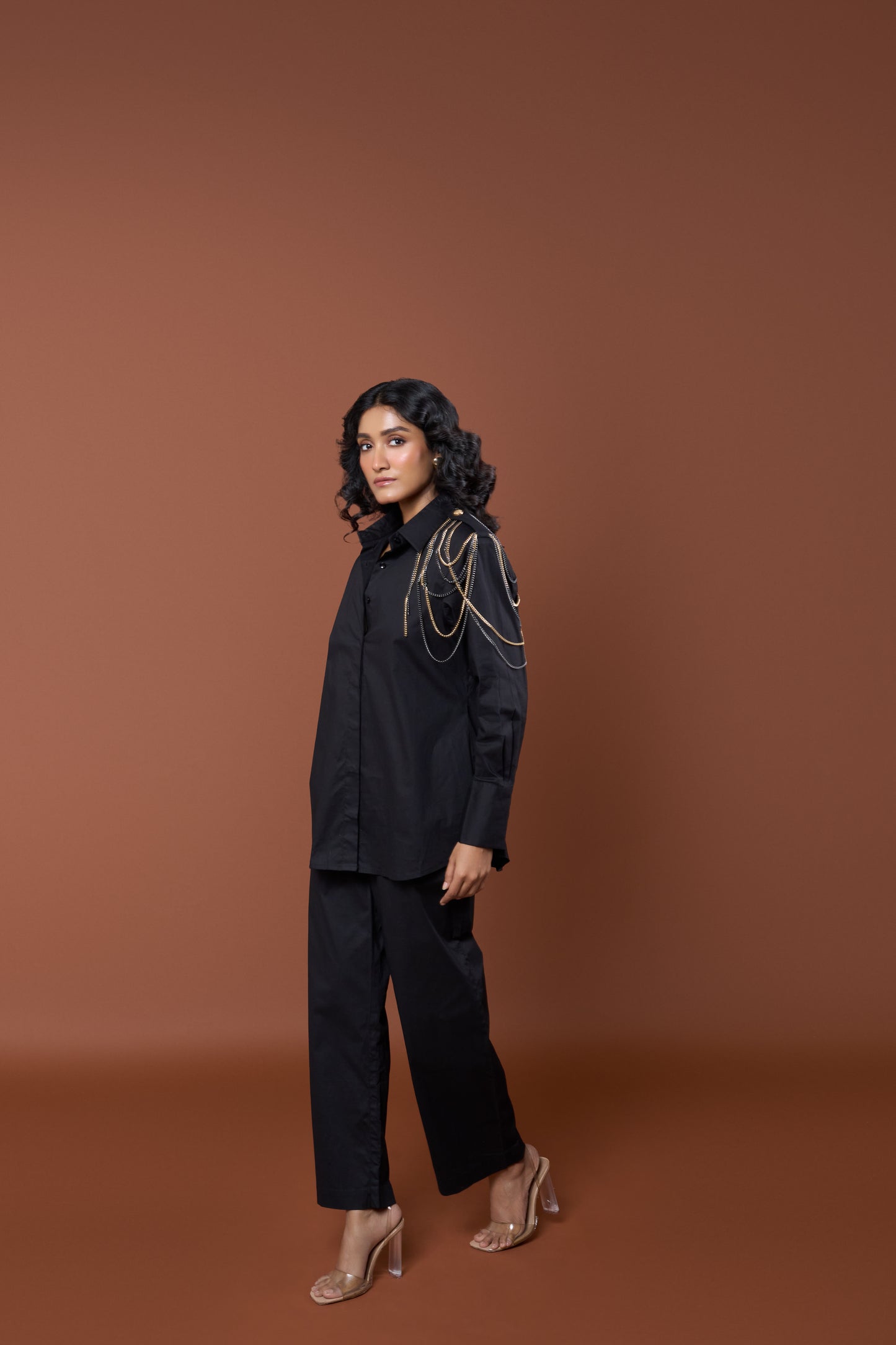 Oversized Black Co-ord set