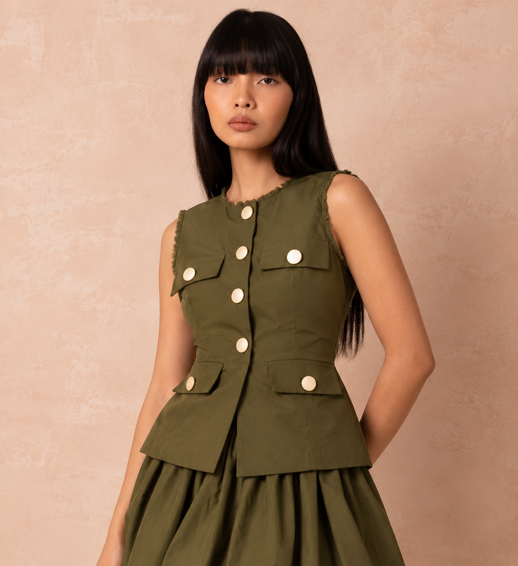 Olive Vest