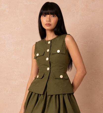 Olive Vest